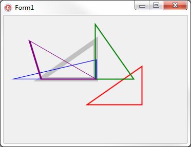 Direct2D (7) : 空间变换