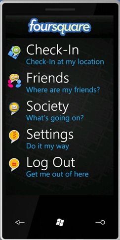 经典Windows Phone 7开源程序介绍——基于定位的社交应用Foursquare