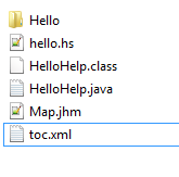 使用javaHelp制作java swing帮助文档