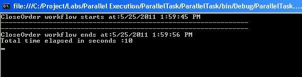 基于微软并行计算的工作流解决方案 (1) Parallel Activity