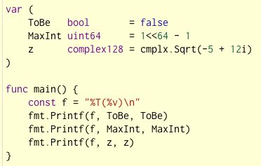 Go Packages、Variables、functions