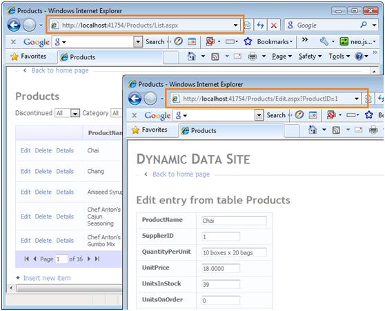 Asp.net Dynamic Data之三改变编辑和操作数据的现实方式