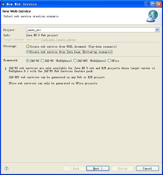 MyEclipse6.5上基于JAX-WS开发Webservice