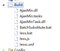 整合ajaxmin 和 less 到VS.net