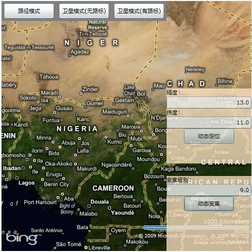 silverlight BingMap 使用API精确定位