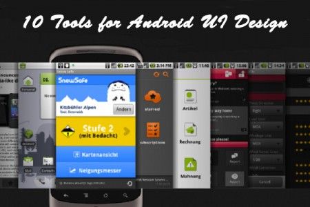 移动周报：十款最实用的Android UI设计工具