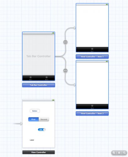 Adding a new tab bar controller into the Storyboard