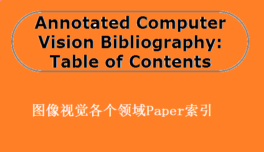 annotated-computer-vision-bibliography-table-of-contents