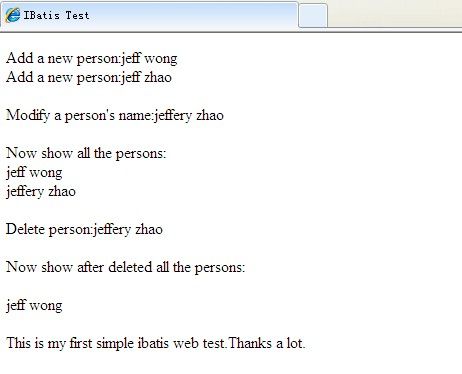 iBATIS.net开发的第一个web实例