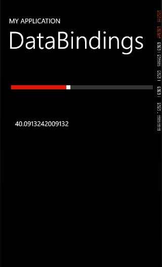 Windows phone 7之数据绑定(Data Bindings)