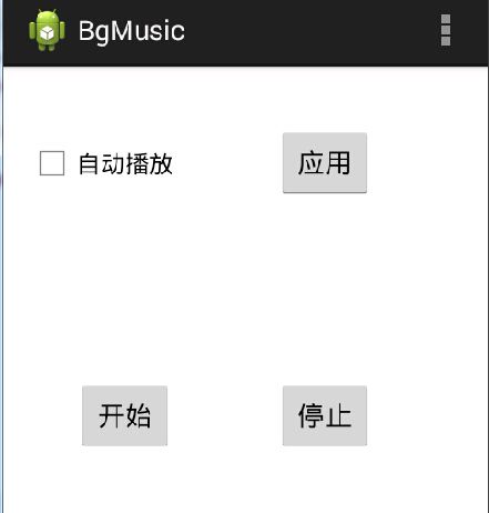 Android 背景音乐播放