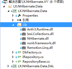 瞎折腾之 NHibernate ORM框架的接触（MVC + Repository源码）(一)