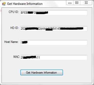 My first window form program
