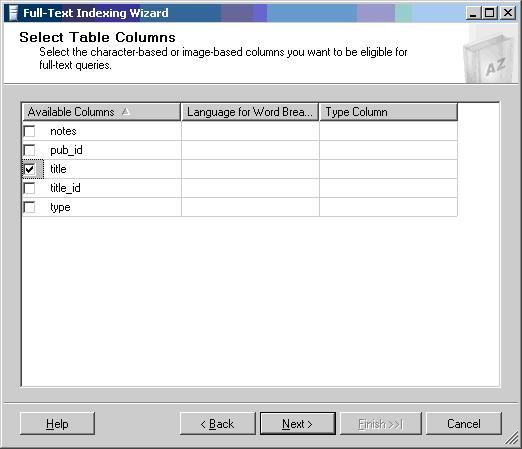 SQL Server 2005 中如何做全文检索