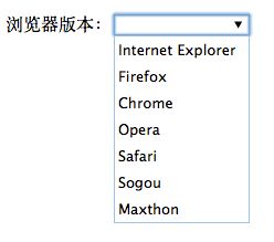 HTML5 datalist 标签