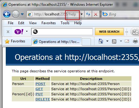 RESTful WCF Services with No svc file and No config and How to use Service Route