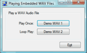 在一个win Forms应用中嵌入以及播放WAV音频文件（翻译五）