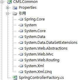 ASP.NET MVC 1.0 + spring.net 1.2.0.20288 + NHibernate 2.0.1.4000整合笔记(四)——整合asp.net mvc