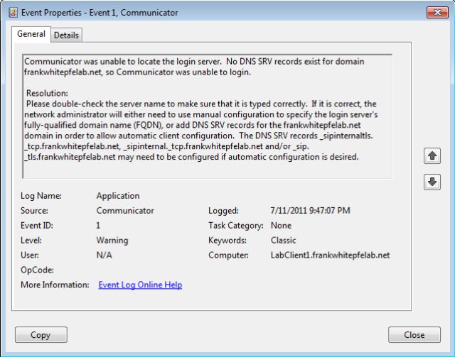 Diving Into Lync Client Logins