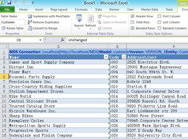 SQL Server 2012 Master Data Service(MDS)安装配置与示例