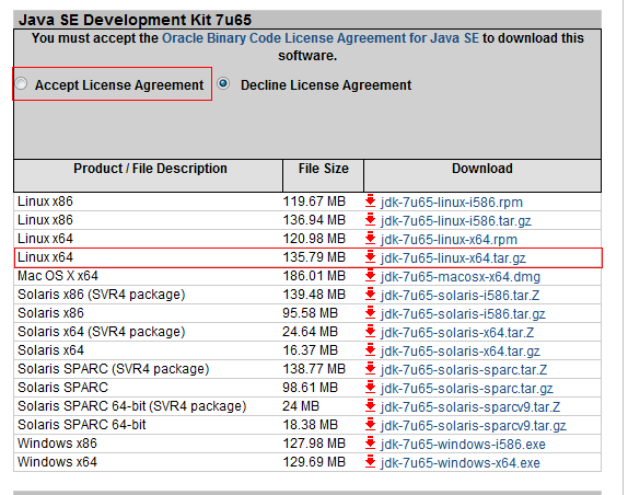 jdk1.7 tomcat-7安装