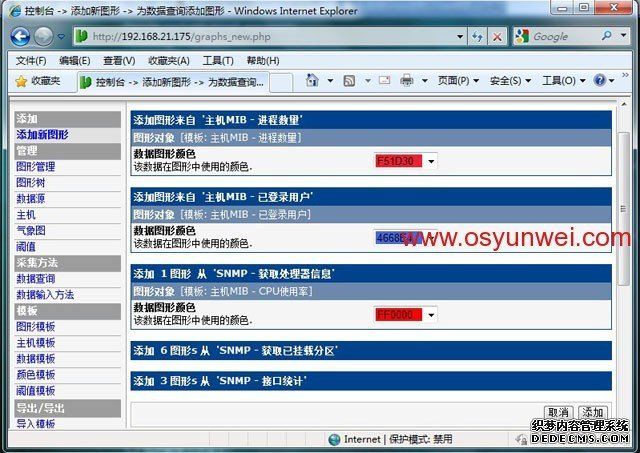 CactiEZ 中文版V10.1安装使用以及139邮箱短信报警设置