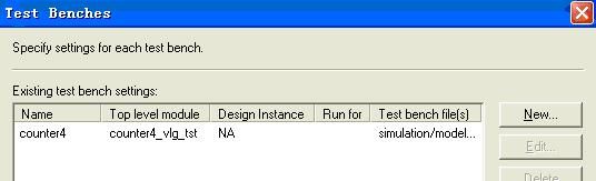 Quartus II使用Testbench方法