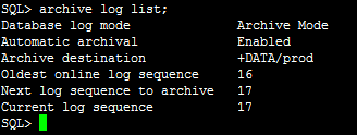 FAL[client]: Failed to request gap sequence GAP - thread 1 sequence 29-29