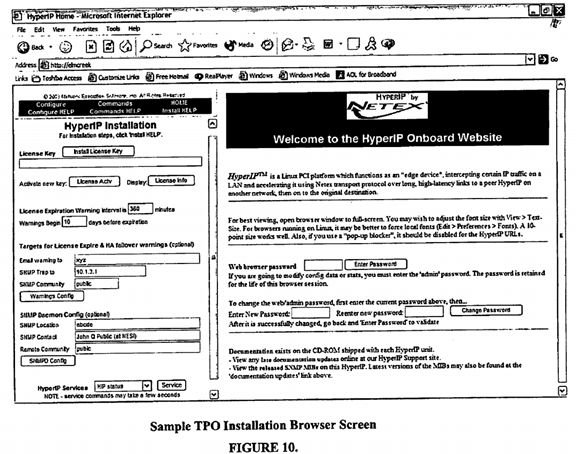 Internet protocol optimizer