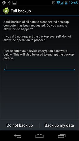 Backup your Android without root or custom recovery -- adb backup