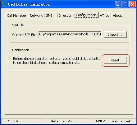 Windows Mobile 中 Cellular Emulator 与 Device Emulator 连接不上的解决办法？