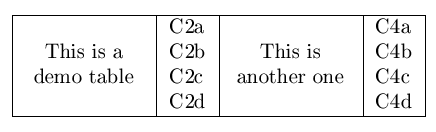 {Notes}{Latex}{multirow}