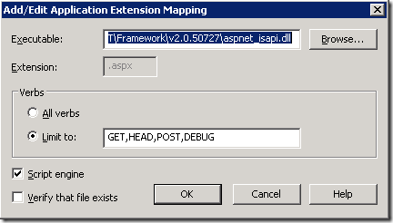 extension mapping