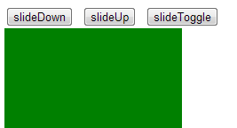 juqery 点击显示点击隐藏，slideDown slideUp slideToggle