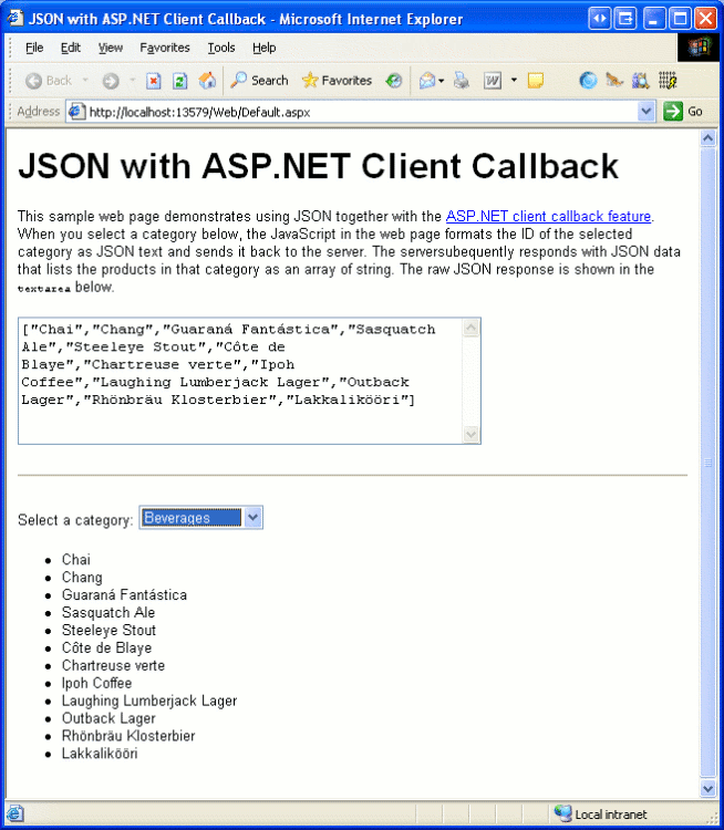 JavaScript 和 .NET 中的 JavaScript Object Notation (JSON) 简介