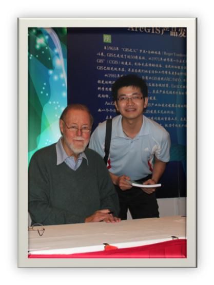 与Roger Tomlinson的合影