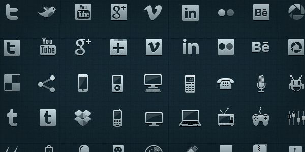 Flat Icons & Icon Fonts