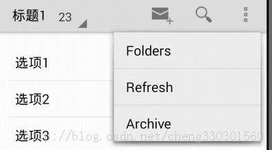 Android ActionBar