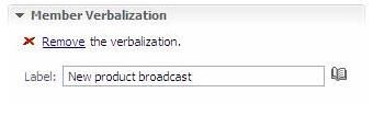 图 13. Member Verbalization