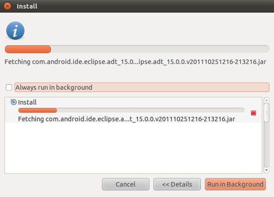 Ubuntu下安装Android Eclipse开发环境