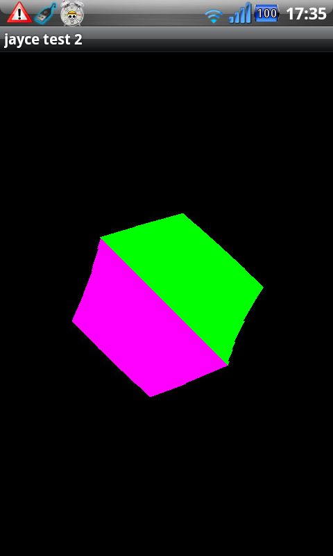 Android OpenGL ES 2.0 (二) 画立方体