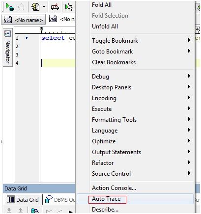 使用 Toad 实现 SQL 优化