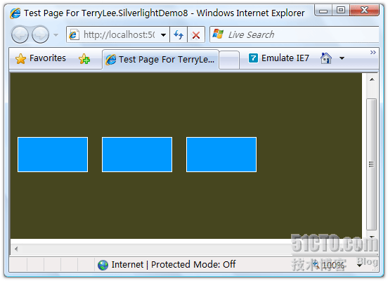 一步一步学Silverlight 2系列（3）：界面布局