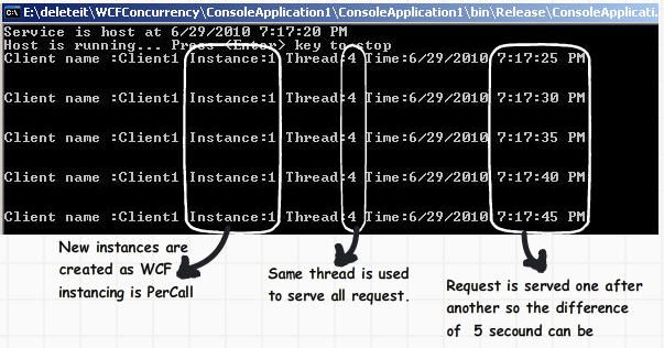 3 ways to do WCF Concurrency Management(Single, Multiple, and Reentrant and How to do with Throttling)