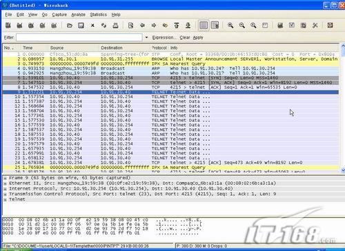 网络管理工具:Wireshark