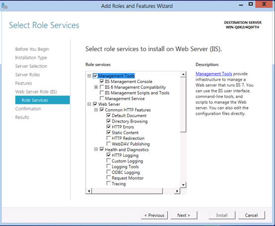 windows server 2012 r2 iis8.5 部署asp.net mvc4/5程序小结