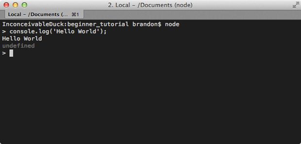 专门针对初学者的Node.js教程