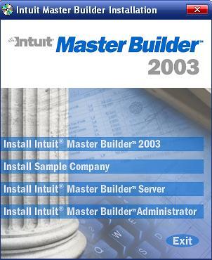 建造大师 MASTER BUILDER 2003 可以安装使用了，附“用户手册”！