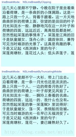 iOS之富文本
