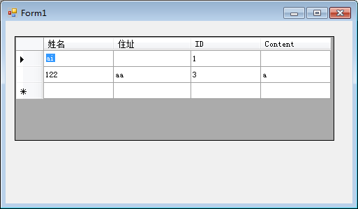 Winform开发常用控件之DataGridView的简单数据绑定——代码绑定DataSet、DataTable、IList、SqlDataReader